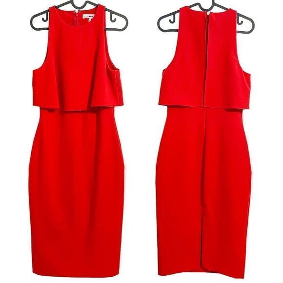 Likely Shayna Midi Dress Scarlet 6 - Picture 5 of 8